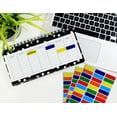 thumbnail image 3 of Rectangular Color Coding Labels 1 3/8 inch by 1/2 Inch - Value pack 6 Assorted colors Stickers  semi gloss (360 Pack), 3 of 7