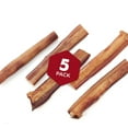 thumbnail image 2 of Best Bully Sticks 6 Inch Thick Bully Sticks for Dogs - 5 Count (Pack of 1) - All-Natural, Grass-Fed Beef, Single Ingredient, Grain and Rawhide Free - Large Breeds, 2 of 6