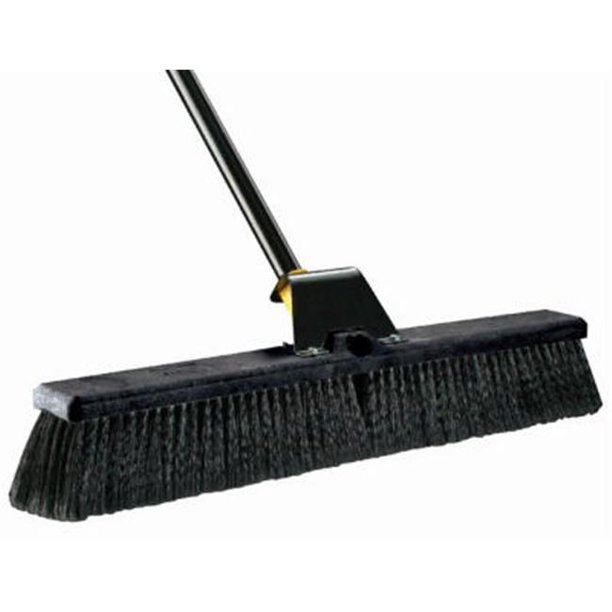 Quickie Mfg 00633 Super Soft Push broom 24 in.