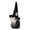 Black, variant on Cute Faceless Rudolph Plush Doll Halloween Soft No-Face Stuffed Figurine Mini Tabletop Halloween Ornament Cozy Indoor Decor For Shelves, Mantels And Holiday Party Scene Arrangement Black