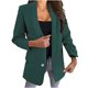 thumbnail image 1 of Moda Mujer Camiseta de Manga Larga Otoño Frente Abierto Prendas de Abrigo Sueltas Blusa Sólida Abrigo Tops Odeerbi  ODB-6, 1 of 8