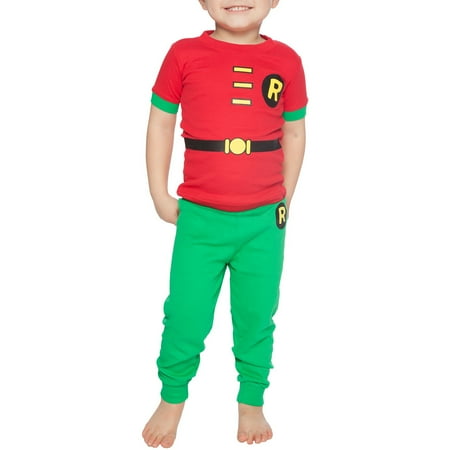 Infant Thor Pajamas - Robin Toddler Boys Tight Fit Infant Pajama Set