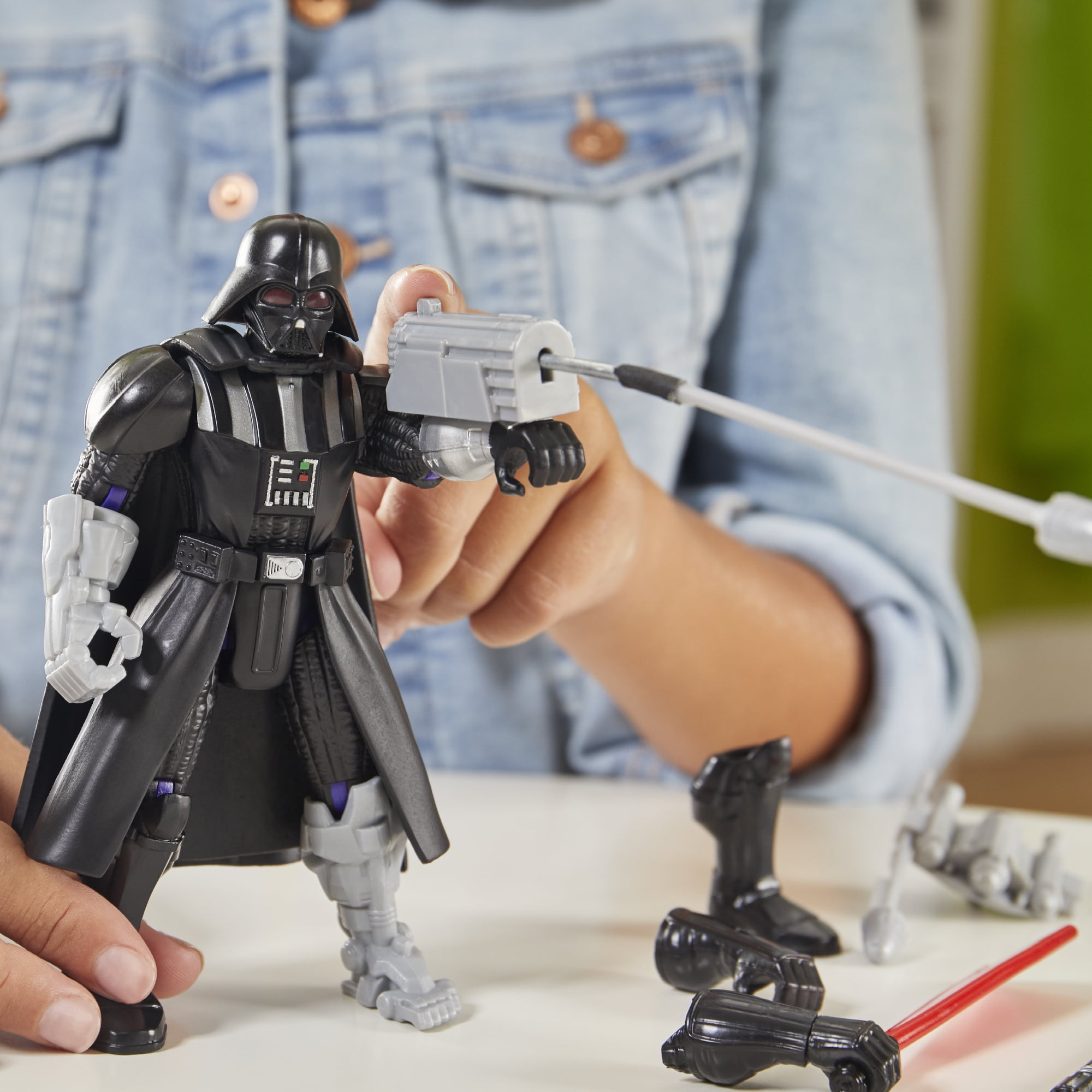 MixMashers Star Wars™ Darth Vader Toy, 5” (12 cm) Mix-&-Match Deluxe Action Figure, 4+