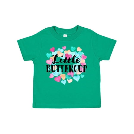 

Inktastic Little Buttercup Hearts Gift Toddler Boy or Toddler Girl T-Shirt