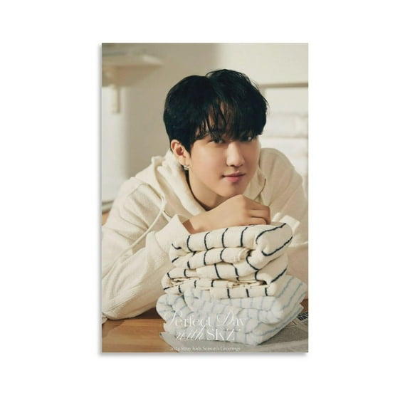 Kpop Artist Poster Stray Kids Changbin 2024 Seasons Greetings Perfect Day With SKZ Ver. 1st Teaser Canvas Poster Bedroom Decor Sports Landscape Office Room Decor Gift
