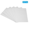 thumbnail image 3 of Uxcell 0.21mm Metal Business Cards Blank Name Card Laser Engraving Aluminum, Silver 60 Pack, 3 of 6