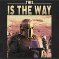thumbnail image 2 of Men's Star Wars: The Mandalorian The Armorer Time for a Fight Graphic Tee Black Medium, 2 of 5