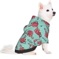 thumbnail image 2 of Sikiie Snowflake Hot Cocoa Dog Hoodie,Dog Clothes,Dog Sweatshirt ,Dog Shirt, Dog Clothes for Puppy Kitten Small Dogs Cats-Small, 2 of 7