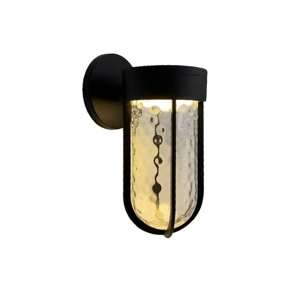 Lámpara Pared Arbotante LED Tecnolite Exterior 15W Luz Cálida negro