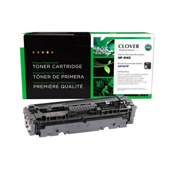 Clover Imaging Group - High Yield - black - compatible - box - remanufactured - toner cartridge (alternative for: HP 414X) - for HP W2020XC