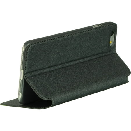 Leather Stand - iPhone 6s Plus Case, iPhone 6 Plus Case, by Insten K Style Pouch Leather Wallet Credit Card Stand Case Cover For Apple iPhone 6s Plus / 6 Plus