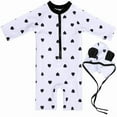 thumbnail image 1 of Kids Girls Rash Guard Swimming Bathing Suit Hawaiian Ruffle Sun Protection Long Sleeve Bathing Suit Girls 3-4 Years, 1 of 8