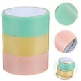 thumbnail image 1 of TEHAUX 3 Rouleaux de Papier Ruban Rond Multi-Usage pour Voyage et Don, 1 of 4