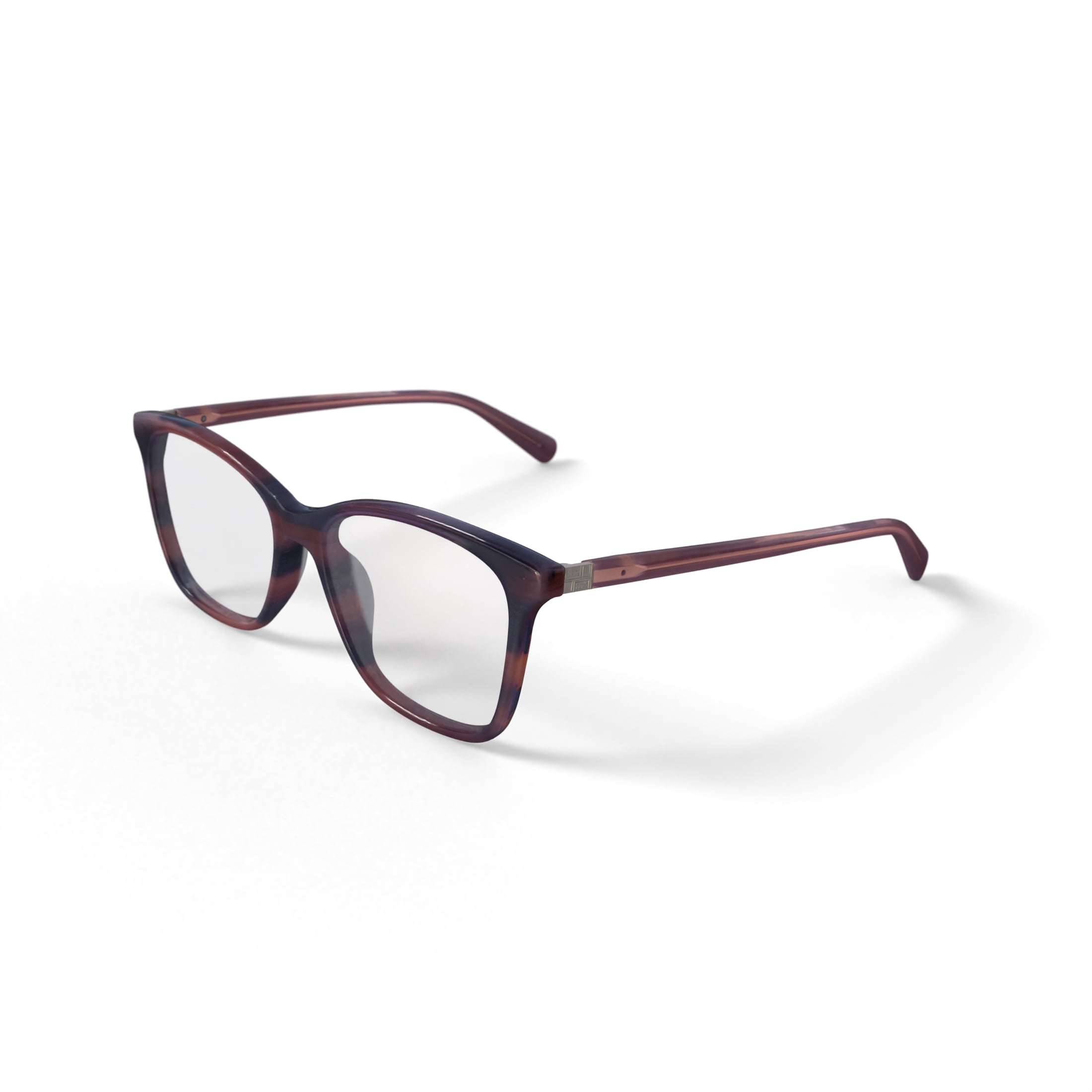 Walmart Women's Shelby Square Prescription Eyeglasses with Case, Brown Gradient