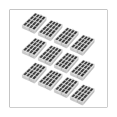 thumbnail image 1 of 12Pcs Air Filters Refrigerator Flow Replacement Part Accessories for W10311524 AIR1, 1 of 7