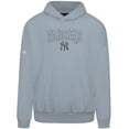 thumbnail image 2 of Men's Levelwear Gray New York Yankees Contact Darkmoon Pullover Hoodie, 2 of 3