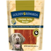 Golden Rewards Chicken Jerky Recipe Dried Dog Treats, 30 oz