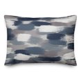 thumbnail image 2 of Creative Products Blue Brushstroke Pattern 14x20 Indoor / Outdoor Pillow, 2 of 3