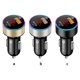 thumbnail image 5 of Sidaley de coche de 36 W de teléfono USB de carga rápida 3.0 para 12 SCP QC3.0 Tipo C PD de carga rápida en coche Teléfono y Comunicación Oro, 5 of 6