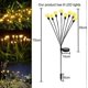 thumbnail image 5 of 2 PCS Decorative Solar Garden Lights, 8 LED Outdoor Solar Lamp Fireflies, Solar Charge, Yard Decorations, Waterproof Patio, Lawn and Garden Light, 5 of 5