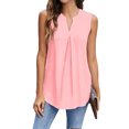 thumbnail image 2 of LYMAYTER T-Shirts pour Femmes Été Automne T-Shirts Assortis pour Femmes Mode Chandail Doux Ample S-2TG, 2 of 7