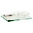 thumbnail image 2 of Arch Soap Holder with Glass Dish, Satin Nickel, 2 of 3
