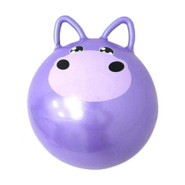 ZLight Jumping Ball Cartoon with Handle Exercise 42cm Sports white Hopping Cute Ball Ball violet 42x46cm