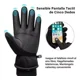 thumbnail image 3 of Guantes Gruesos Nieve Impermeables A Prueba De Viento Frio, 3 of 7