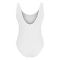 thumbnail image 4 of Fartey Womens One Piece Swimsuit Fashion Elegant Ribbed Bathing Suit Slimming Tummy Control Swimsuits Trendy 2025 Solid Color Beach Swimwear White S-2XL, 4 of 7