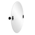 thumbnail image 4 of Frameless Oval Tilt Mirror with Beveled Edge, 4 of 7