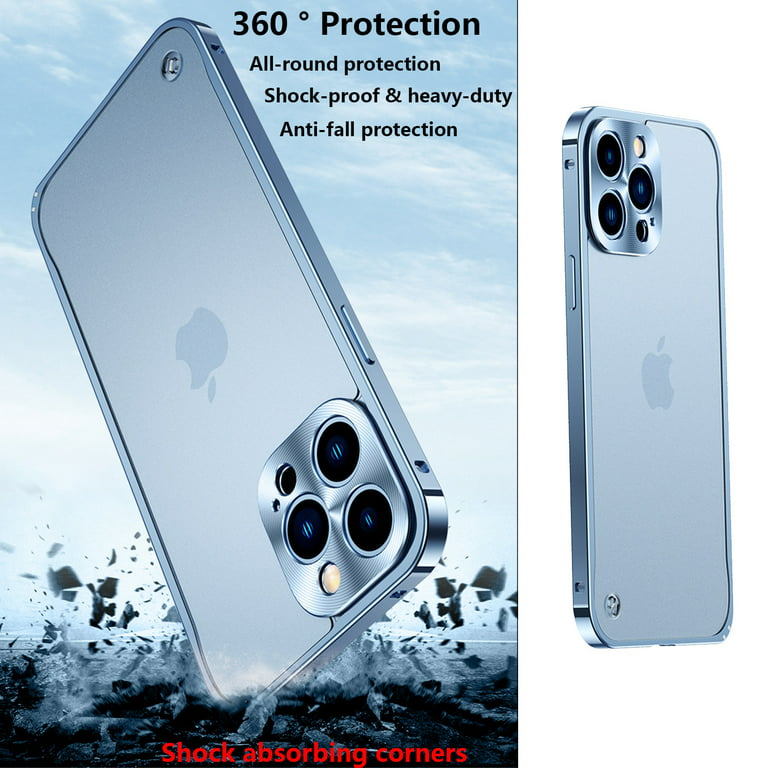 Savvies Xtreme Case Funda para Apple iPhone 13 Pro Max (transparente)