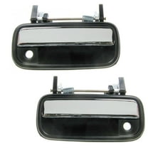 TRQ Chrome Outside Exterior Door Handle Pair Set for 89-95 Toyota Pickup Truck DHA37089