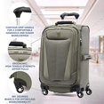 thumbnail image 2 of Travelpro Maxlite 5 Softside Expandable Spinner Wheel Luggage, Slate Green, Carry-On 21-Inch, 2 of 5