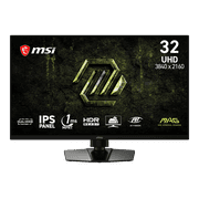 MSI MAG 321UPD E14 31.5" 4K UHD (3840 x 2160, 144Hz) & FHD (1920 x 1080, 288Hz) Dual Mode Flat Gaming Monitor, 1ms, 300 nits, HDR Ready
