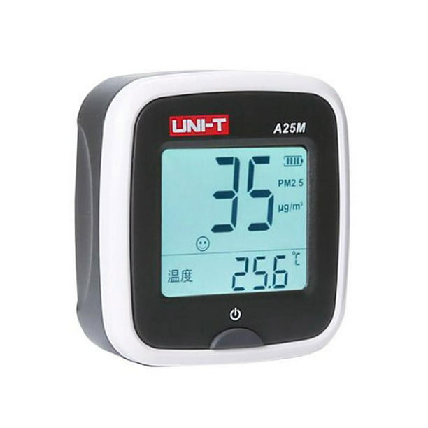 Tebru Indoor Outdoor Air Quality Monitor PM2.5 Detector Tester, Air Quality Monitor, Indoor