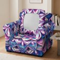 thumbnail image 3 of Chririnla 2 Pieces Armchair Couch Cover for Living Room Decor Armchair Slipcover with Washable for Pet, Mandala Floral Pattern Single Seat Sofa Couch Cover, 3 of 8