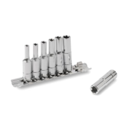 Titan 7 pc. 1/4 in. Drive Deep External Star Socket Set