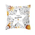 thumbnail image 1 of Funda de almohada decorativa para Navidad y Año Nuevo, funda de cojín para sofá, dormitorio, decoración del hogar, regalo de Navidad, 45x45cm, 1 of 4