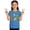 Blue, variant on Girls Easter Shirt Size 8 Cute Graphic Short Sleeve T-Shirt Cotton Happy Easter Vacation Tops Children's Shirts