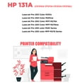 thumbnail image 2 of Printer Proâ„¢ HP 131A (CF210A) Black Toner Cartridge for HP Printer LaserJet Pro M251 M276, 2 of 4