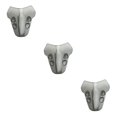 thumbnail image 2 of relayinert Constructed With ABS Plastic Motorcycle Windscreen Offers Long-lasting gray 3Set, 2 of 6