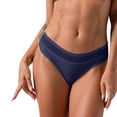 thumbnail image 2 of Sngxgn Women's Panties Moisture-Wicking Briefs Underwear(Dark Blue,XXL), 2 of 4