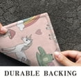 thumbnail image 6 of Fairy Tale Princess Unicorn Pattern Door Rugs,Washable Non Slip Door Mats Indoor,Decorative Door Mats,Entry Mat Indoor for Entrance,Bedroom,Kitchen,Bathroom,16"x47", 6 of 6