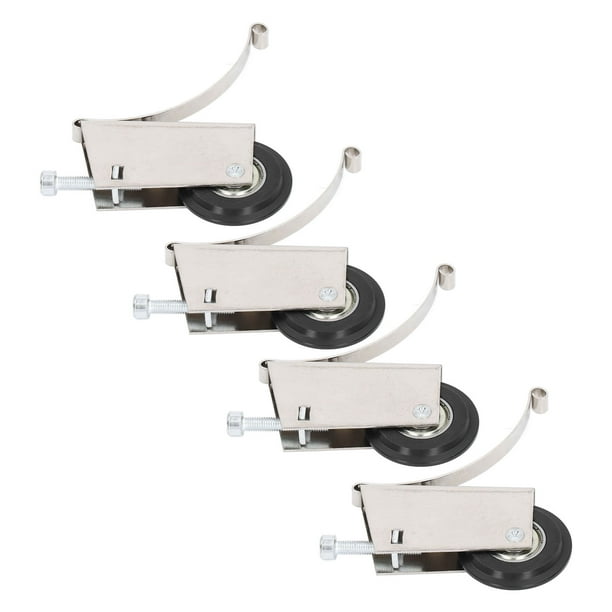 Polea Para Puerta Corredera, Pieza De Resorte De Alta Resistencia, Leva De Polea Para Puerta Corredera De 40 Mm De Diámetro, Acero Inoxidable, 4 Piezas Silenciosas Para Armario