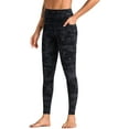 thumbnail image 2 of High Waisted Leggings for Women Tummy Control Workout Running Yoga Pants with Pockets, 2 of 7