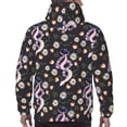 thumbnail image 7 of Sikiie Snake And Floral1 Men's Hoodie, Essentials Hoodie, Sweatshirt, Pullover Hooded Sweatshirt for Men-X-Large, 7 of 7