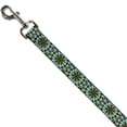 thumbnail image 2 of Buckle-Down Pet Leash, Dog Leash, Kaleidoscope Balls Turquoise Brown, 6 Feet Long 1.0 Inch Wide, 2 of 2
