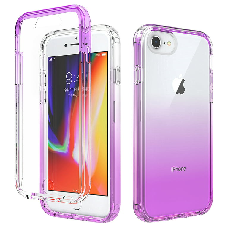 SE2022 Cases For iphone SE 2022 Case Silicone+Glass Apple iPhone SE (2022)  Shockproof Back