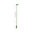 thumbnail image 3 of 6 Pack Plant Support Stakes, Upgrade Plant Support Garden Stakes, Single Plant Stem Flower Support Rod with Support Ring Cage for Indoor Outdoor Plants Rose Orchid Flowers Stem, 3 of 8