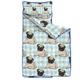 thumbnail image 2 of Pug with Crown Toddler Nap Mats for Kids Preschool,Sleeping Mat Bag or Kids,Toddler Sleeping Bag,Toddler Nap Mat or Daycare, 2 of 6